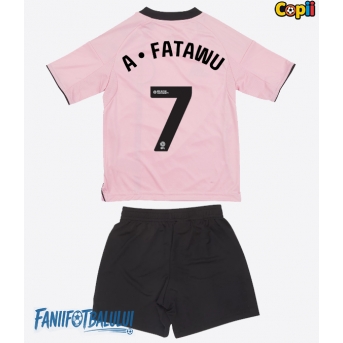Leicester City Issahaku Fatawu #7 Echipament de Fotbal Replică 2025-26 Copii Treilea (+ Șorturi)